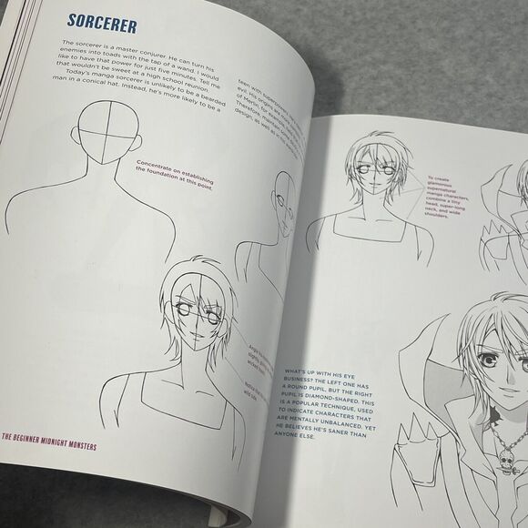 Manga for the Beginner‎ Midnight Monsters: How to Draw Zombies Vampires Hart NEW - Picture 10 of 15